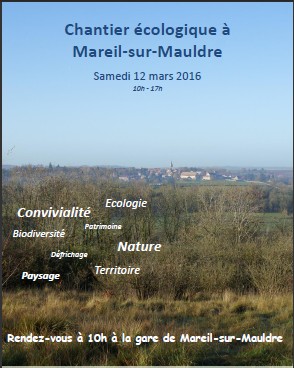 Chantier écologique à Mareil-sur-Mauldre
